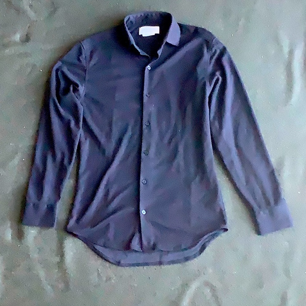 Ministry of Supply button up black XSmall